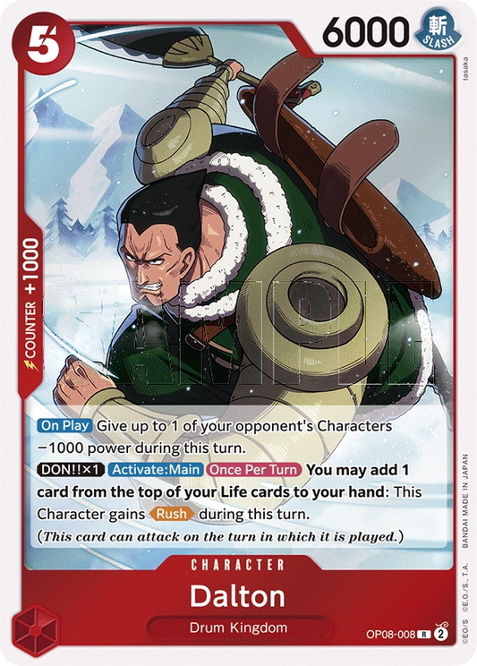 One Piece - Dalton OP08-008 (R)