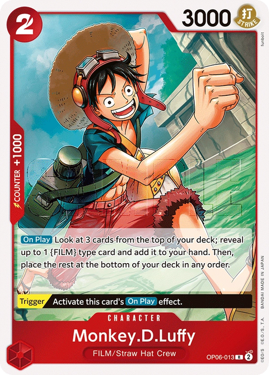 One Piece - Monkey.D.Luffy OP06-013 (R)