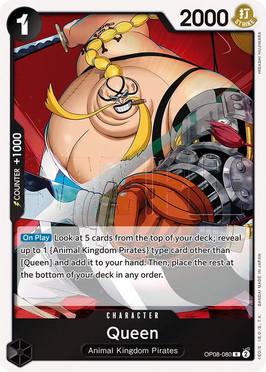One Piece - Queen OP08-080 (R)