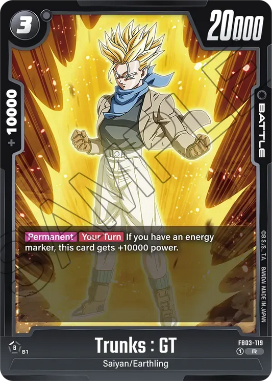Dragon Ball Super - Trunks:GT FB03-119 (R)