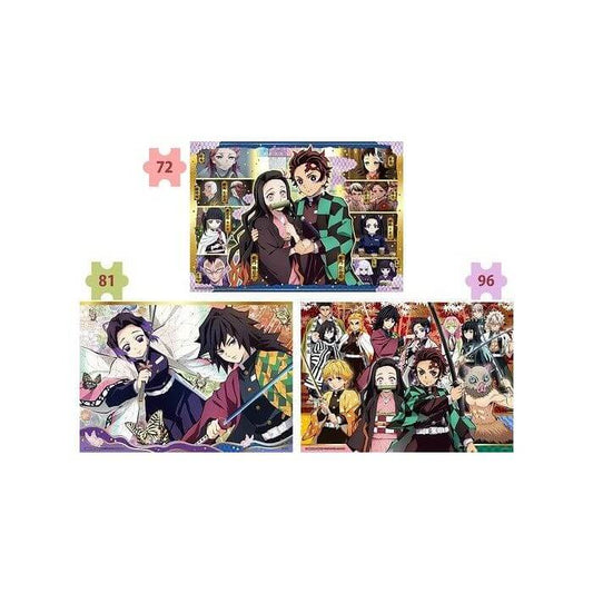 Demon Slayer: Kimetsu No Yaiba - Part 2 - 72/81/96PCS Puzzle (18.2CM X 25.7CM)