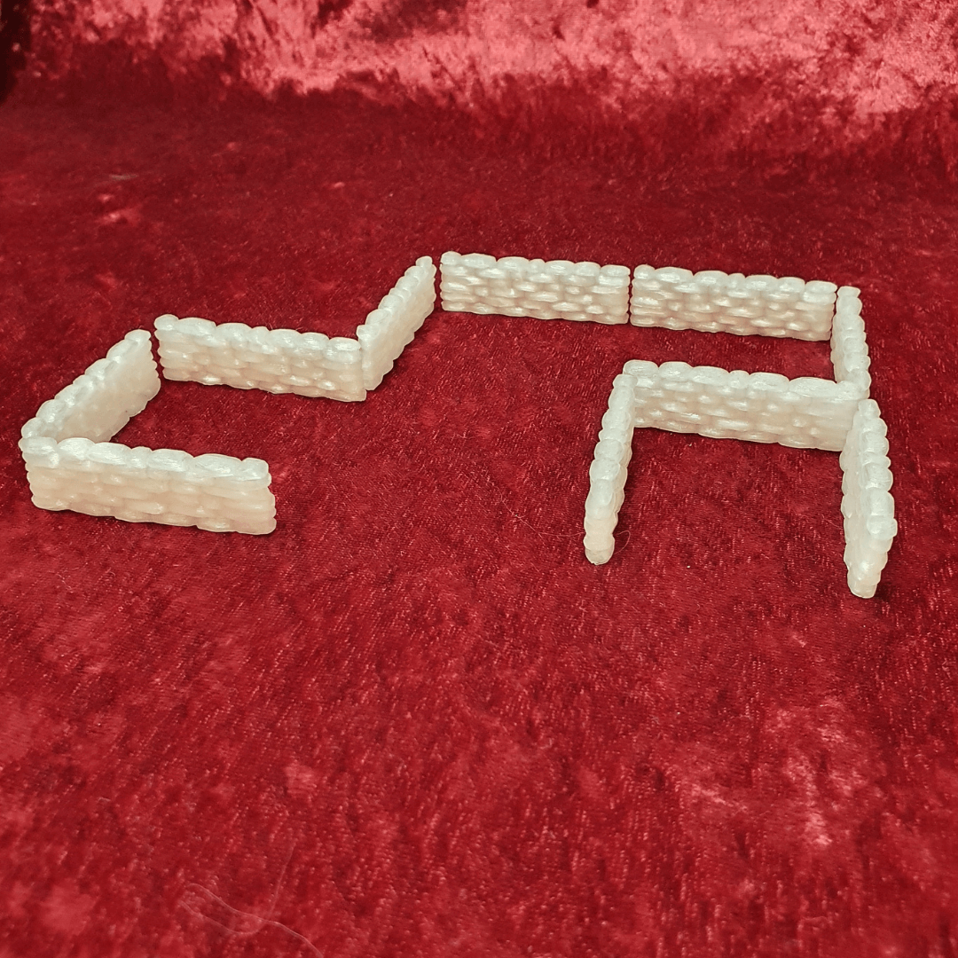 Infinite Fort - Table Top Stone Wall Type 2 (Pack of 10)