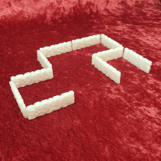 Infinite Fort - Table Top Stone Wall Type 2 (Pack of 10)