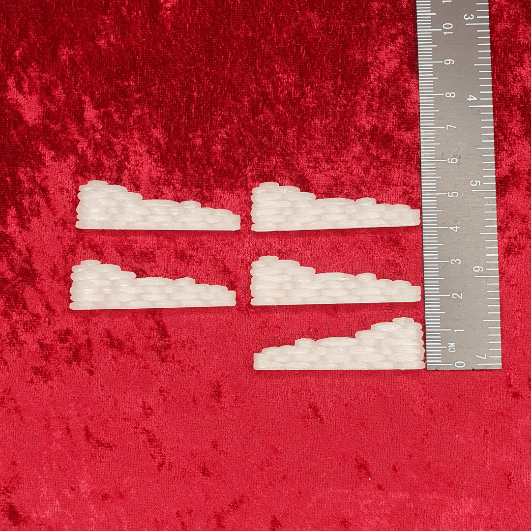 Infinite Fort - Table Top Stone Wall Type 3 (Pack of 5)