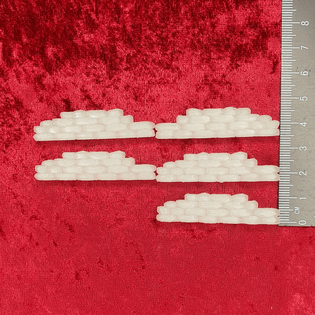 Infinite Fort - Table Top Stone Wall Type 5 (Pack of 5)