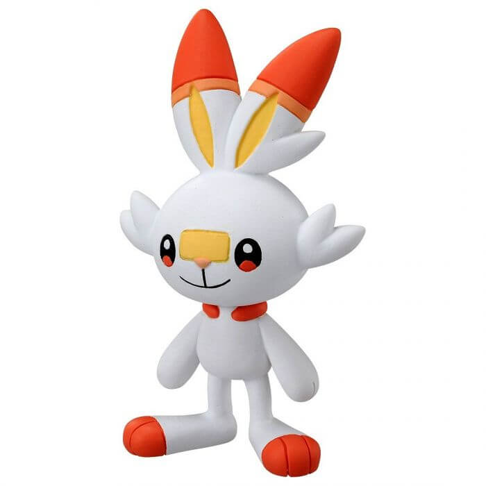 Pokemon - Scorbunny Moncolle MS-04 Mini Figure