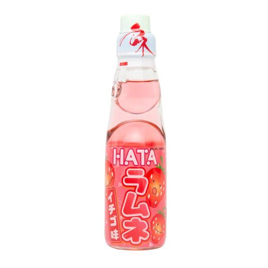 Hata Kosen | Ramune Strawberry Flavor | 200ml
