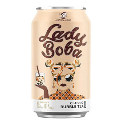 Lady Boba | Classic Bubble Tea | 330ml