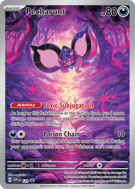 Pokemon TCG - Pecharunt 129 Promo