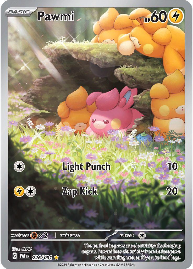 Pokemon TCG | Pawmi 226/091 | Illustration Rare