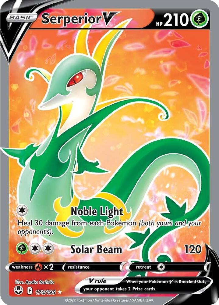 Pokemon TCG - Serperior V (Full Art) 170/195