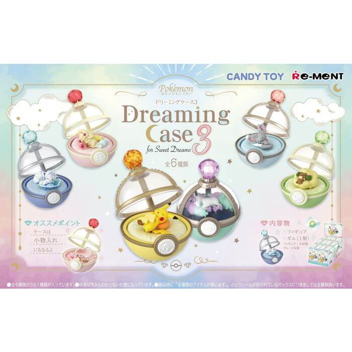 Pokemon - Dreaming Case #3: For Sweet Dreams - Mini Figure Set of 6