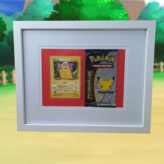 Pokémon Framed Card Set - Pikachu - 58/102 Common/Celebrations Booster