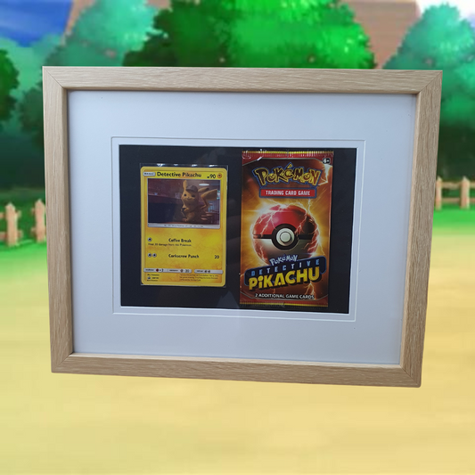 Pokémon Framed Card Set - Detective Pikachu - SM190/Detective Pikachu Booster
