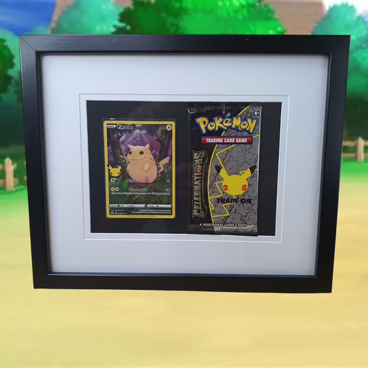 Pokémon Framed Card Set - Pikachu - 5/25 - Full Art/Celebrations Booster