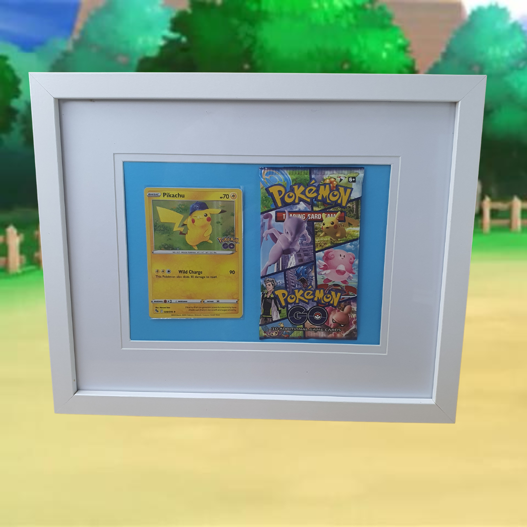 Pokémon Framed Card Set - Pikachu - 028/078 - Holo/Pokémon GO Booster