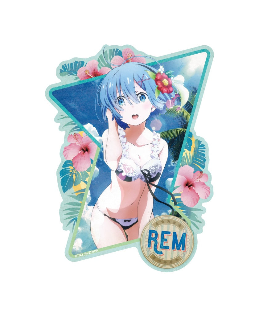 Re:ZERO- Starting Life in Another World - Rem Swimsuit - Travel Sticker